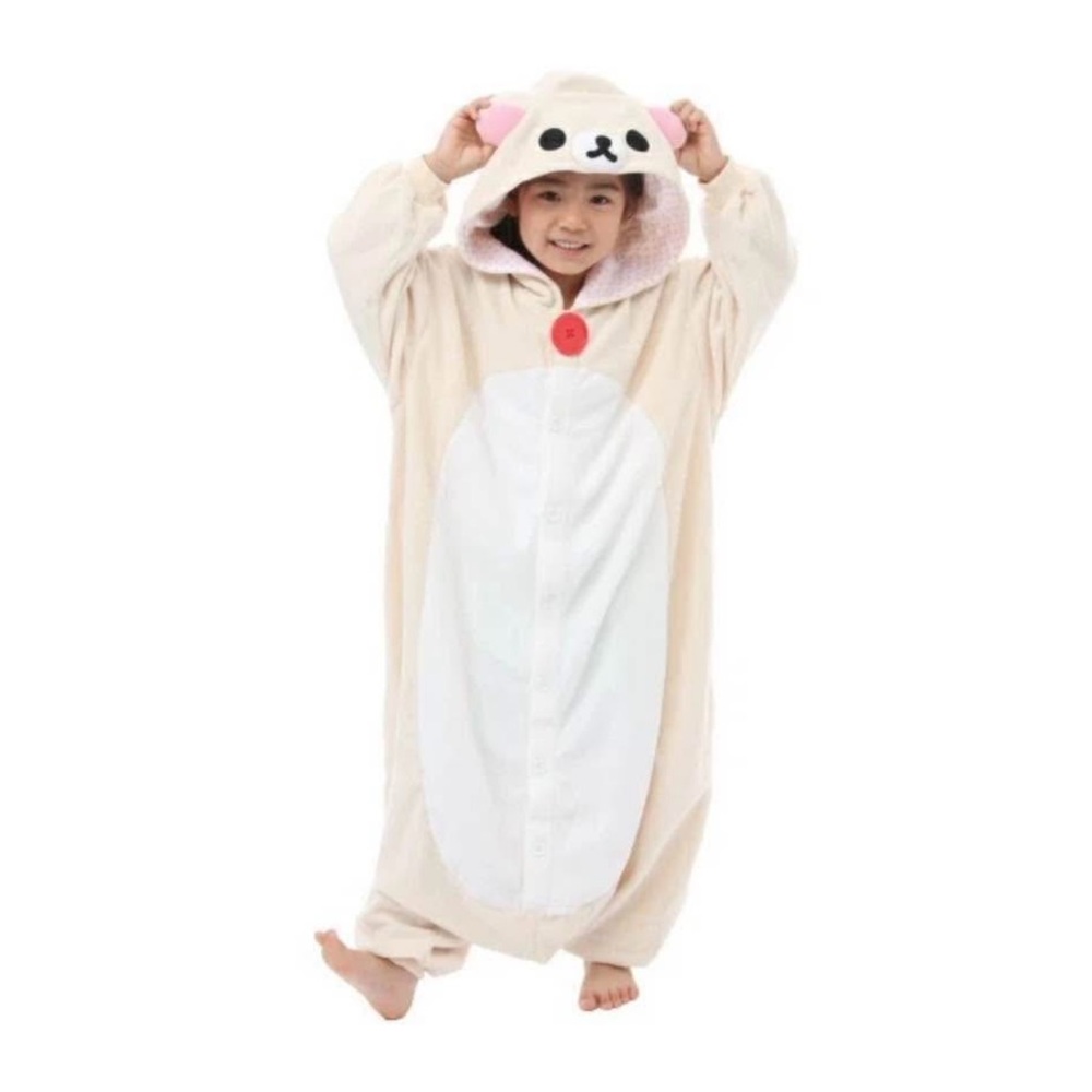 Bundles SAZAC Rilakkuma
Kids Costume
Kigurumi Fleece
Cosplay 130 Brown,beige - Picture 10 of 17